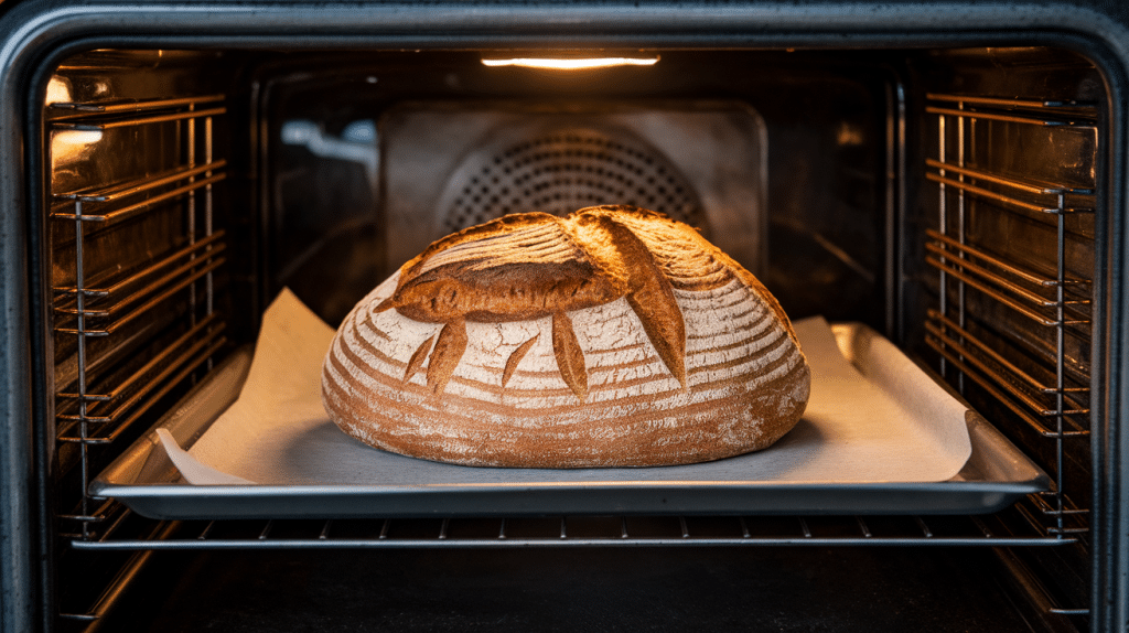 baking the bread