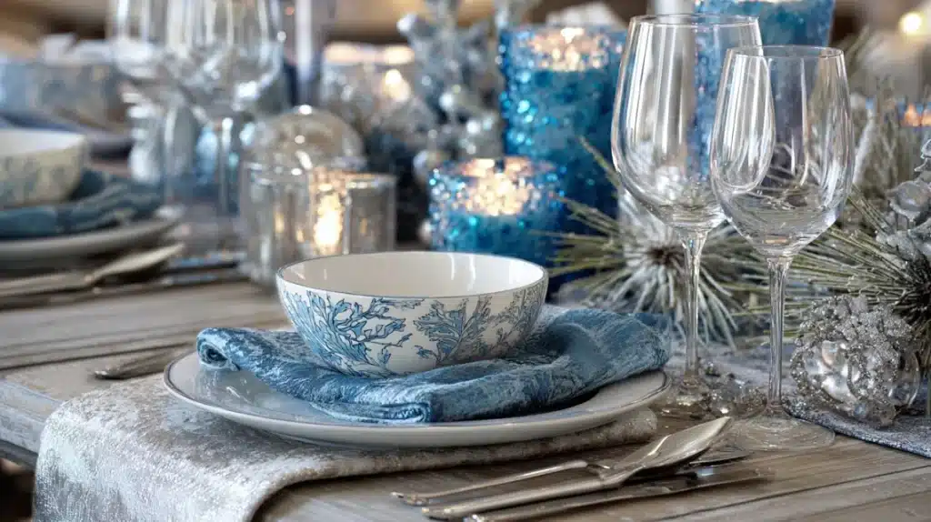 blue silver