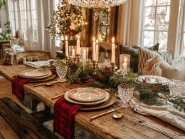 25 Christmas Dining Table Decor Ideas You’ll Love