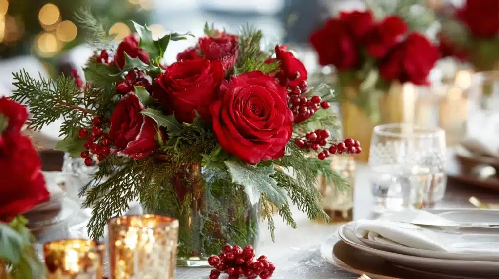 festive floral