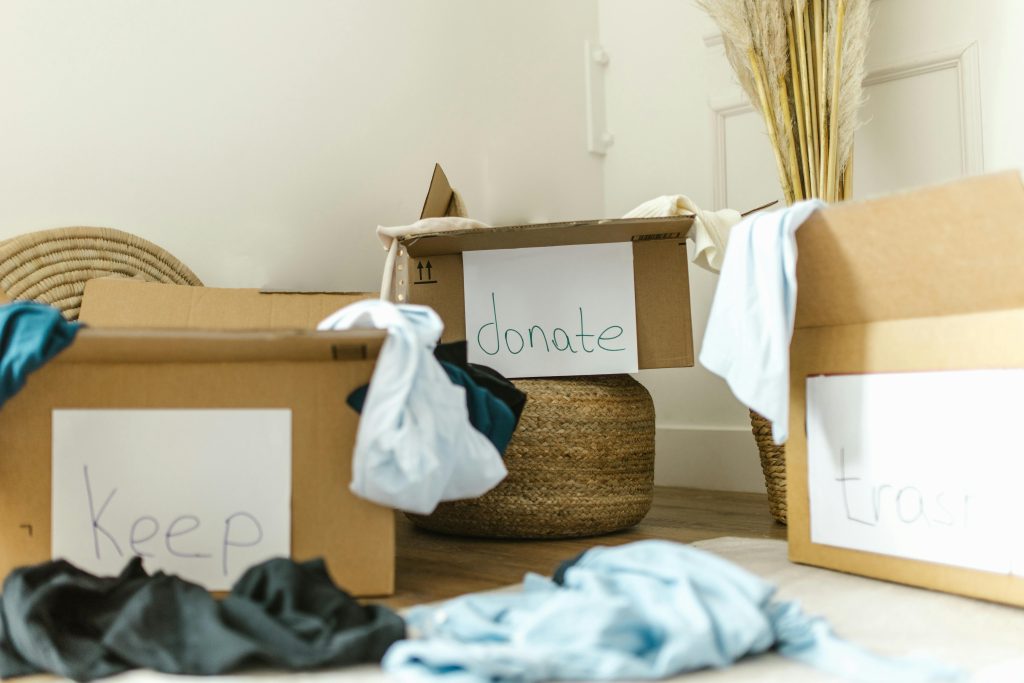Declutter Before Cleaning