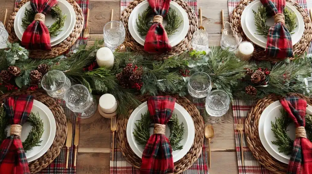 plaid pine